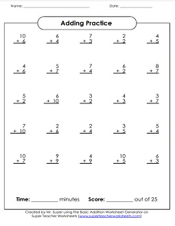 Worksheet GeneratorTools Free Printable Worksheet