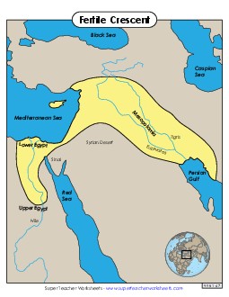 The Fertile Crescent Free Mesopotamia Worksheet