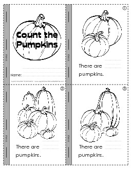 Halloween: Count the Pumpkins Fall Worksheet