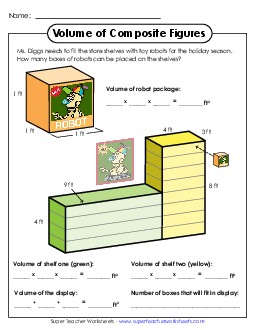 Stocking the Shelves (Basic) Volume Worksheet