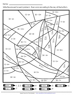 Division: Plane or Boat Worksheet