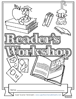 Reader\'s Workshop Subject Covers Worksheet