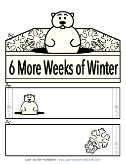 Groundhog: Generic Holiday Worksheet