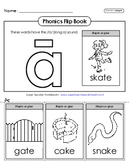 Phonics - Full List Free Printable Worksheet