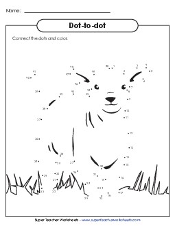 Counting to 50: Sheep Worksheet