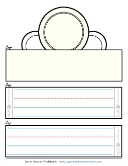 Blank Hat Template #1 Teachingtools Worksheet