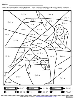 Double Mystery Picture (Multiplication) Olympics Worksheet