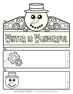 Winter is Wonderful! Worksheet