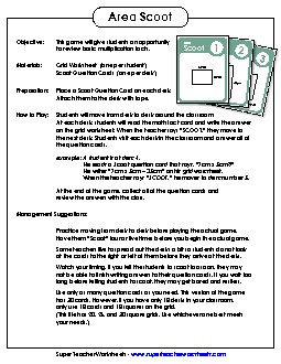 Area Worksheet