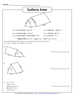 Area  Worksheets Learning Tool