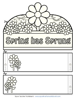 Crown:  Spring Has Sprung! Worksheet