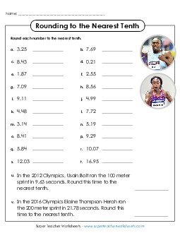 Decimal Printables Classroom Teaching Material