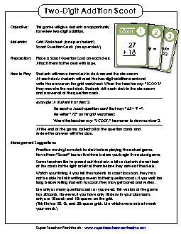 Addition (2-Digit) Worksheet