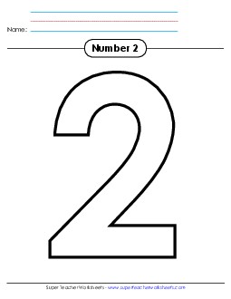 Outline - Number 2 Number Families Worksheet