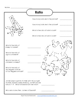 Ratio Questions Worksheet