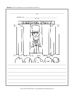 Lincoln\'s School Play Presidents Day Worksheet