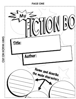 Fiction Book Poster (Large) Reading Worksheet