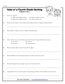 Questions for Chapters 5 & 6 Worksheet