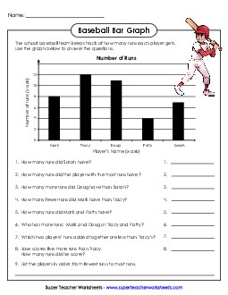 Graphing  Free Printable Worksheet