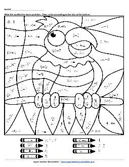 Division: Parrot Worksheet