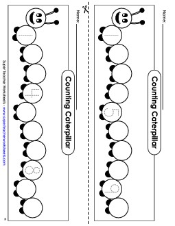 Counting Caterpillar Worksheet