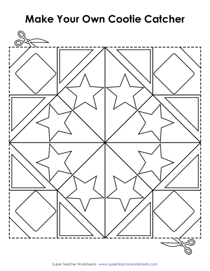 Fortune Teller 2 Brainteasers Worksheet