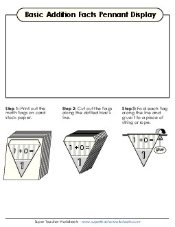 Addition: Basic Facts Worksheet