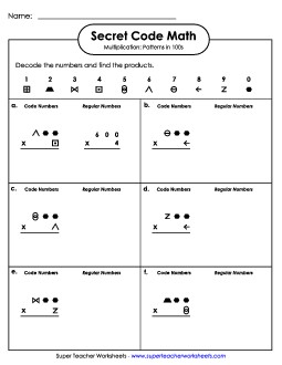 SCM: Multiplication Patterns: 3-Digit by 1-Digit Numbers Worksheet