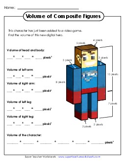 Video Game Volume (Basic) Worksheet