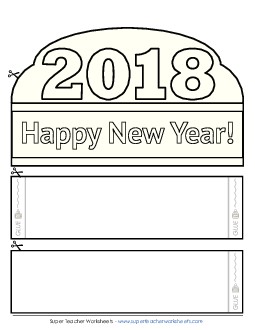 New Year (2018) Holiday Worksheet