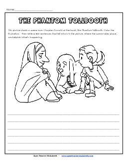 Picture Summary: Chaps 5 & 6 Books Worksheet