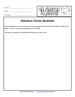 Lit Circles: Illustrator Books Worksheet