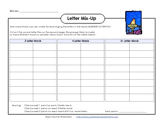 Letter Mix-Up: Summer Olympics (Intermediate) Worksheet