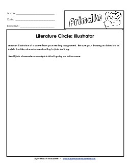 Lit. Circles: Illustrator Books Worksheet