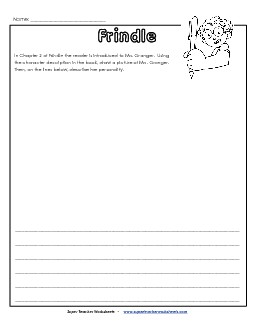 Mrs. Granger Books Worksheet