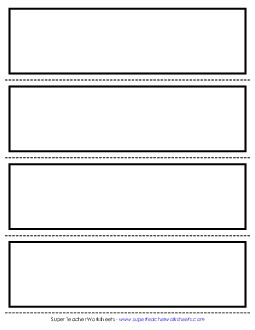 Blank Word Wall Cards Templates Worksheet