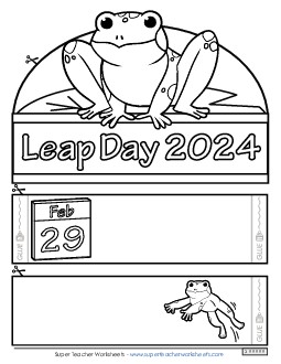 Leap Day Crown Worksheet