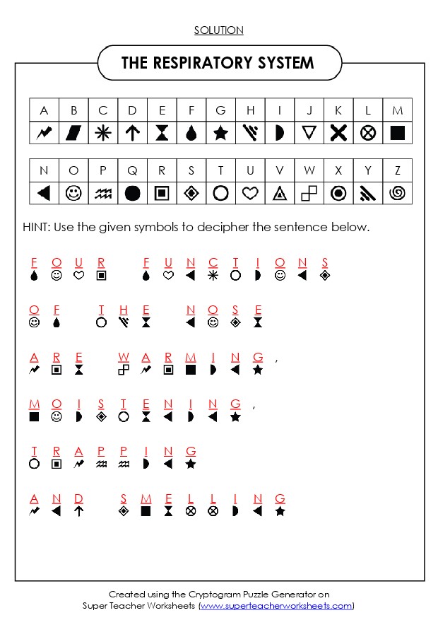 Cryptogram Puzzle Maker Solution