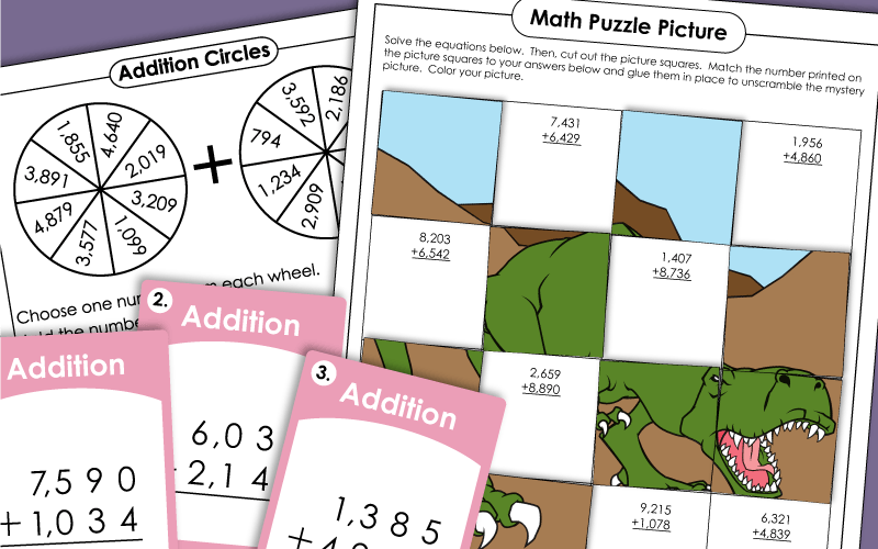 Addition Worksheets