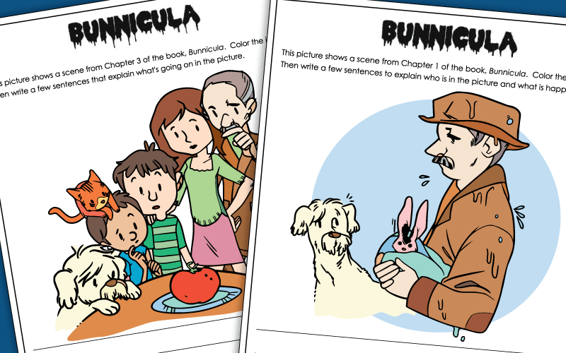 Bunnicula Worksheets