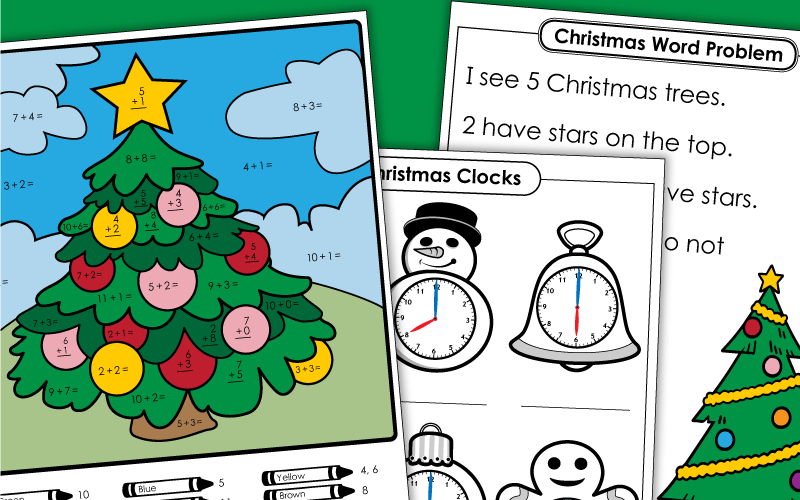 Christmas Math Worksheets