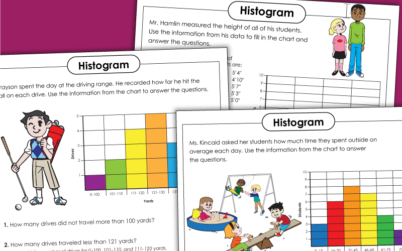 Histogram Worksheets