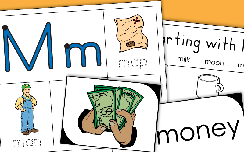 Letter M - Phonics Worksheets