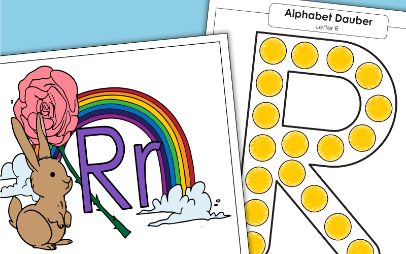 Letter R Worksheets