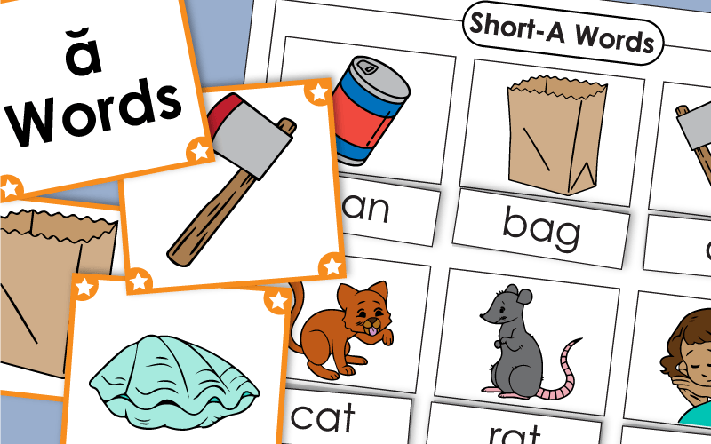 Short A - Phonics Worksheets