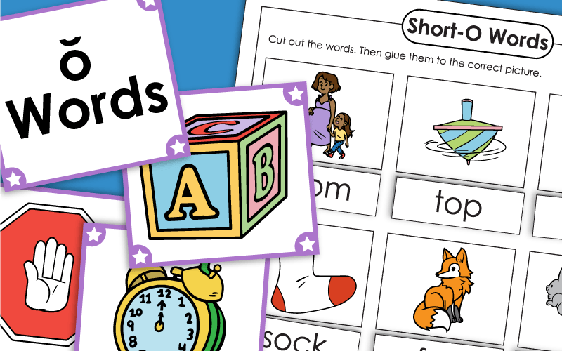 Short O - Phonics Worksheets