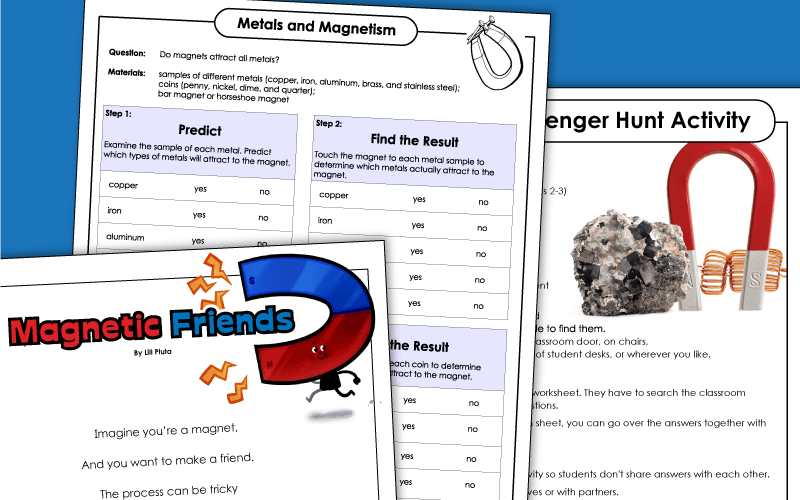 Magnetism Worksheets