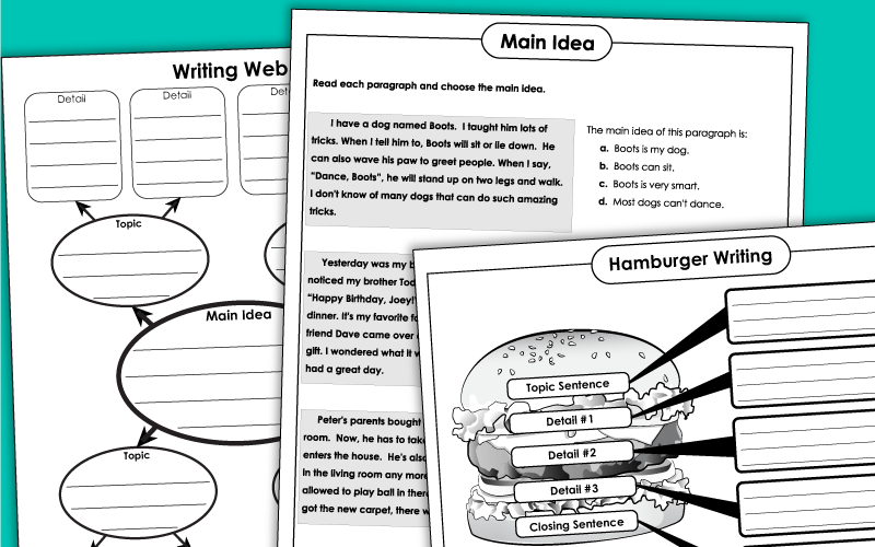 Main Idea Worksheets