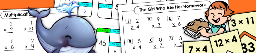 Basic Multiplication Fact Worksheets