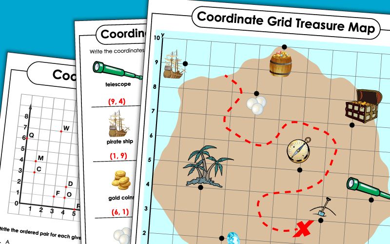 Ordered Pairs and Coordinate Plane Worksheets